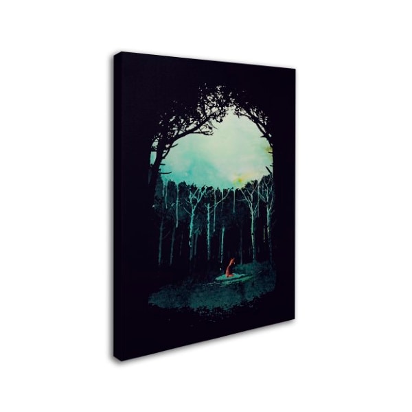 Robert Farkas 'Deep In The Forest' Canvas Art,14x19